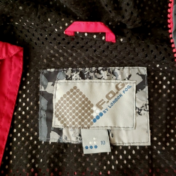 Boys London Fog hooded Jacket 10 EUC - Picture 4 of 8